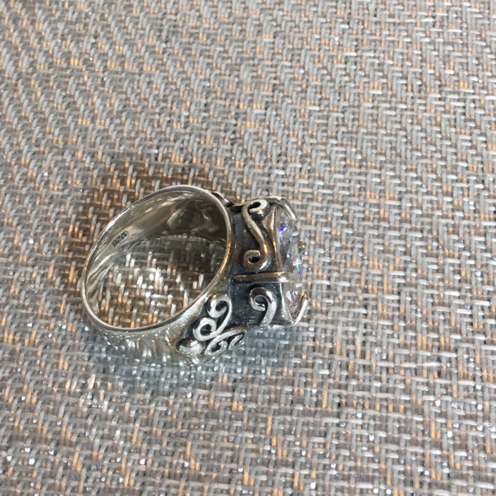 Artisan Sterling Silver Ring - image 3